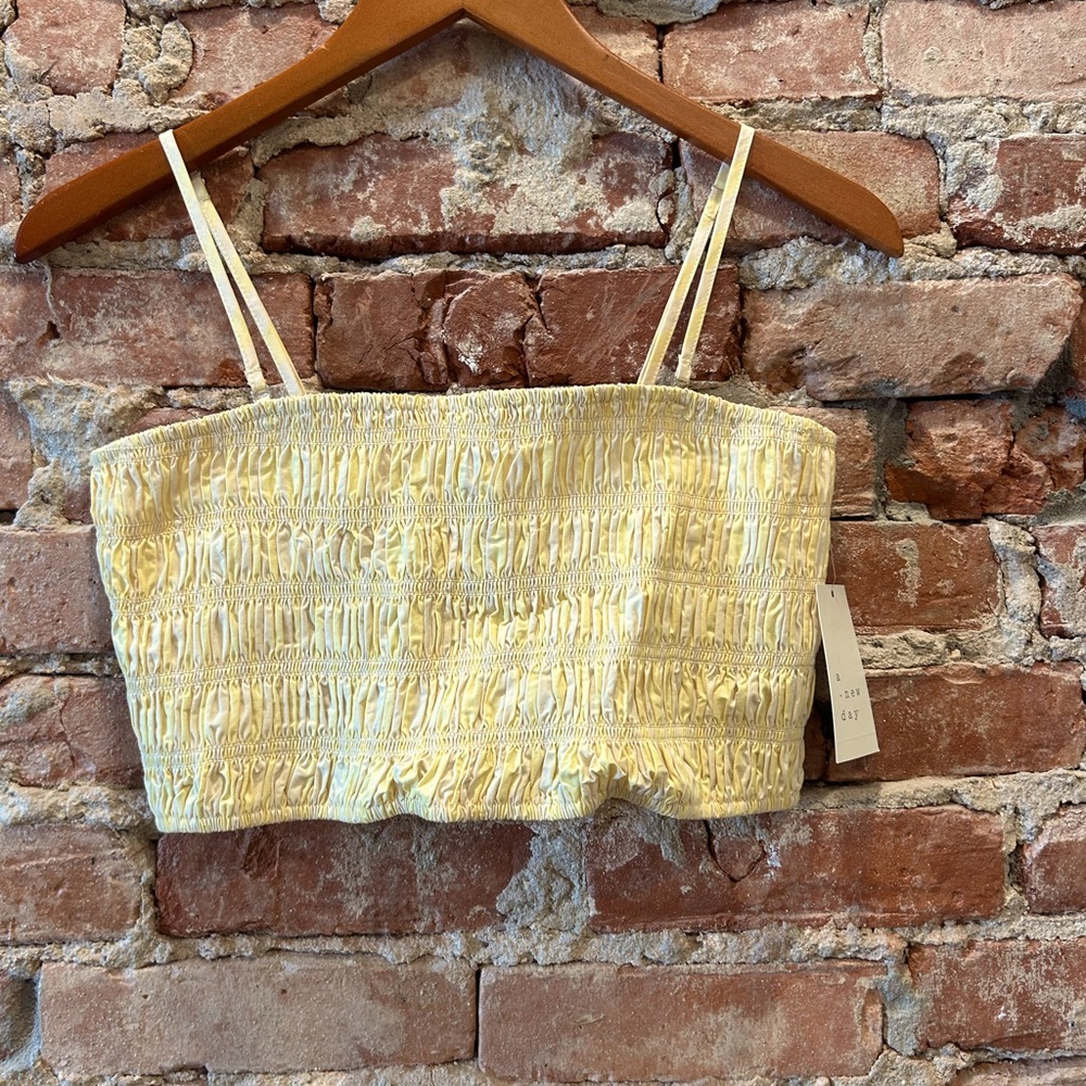 A New Day Crop Tank Tube Top Strapless Top NWT small